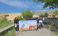 همایش پیاده روی برای دانش آموزان شهرستان پیرانشهر در قالب پویش سلامتی را قدم بزن به مناسبت هفته سلامت